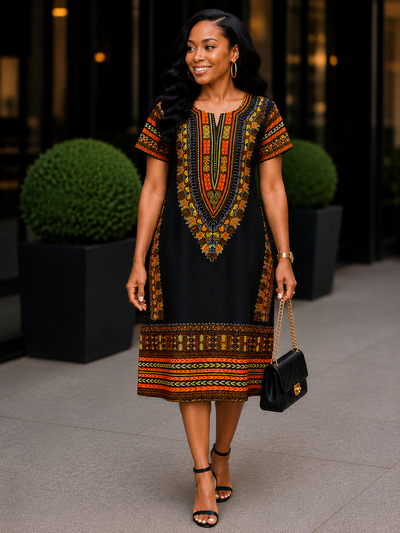 Royal Heritage Tunic Dress