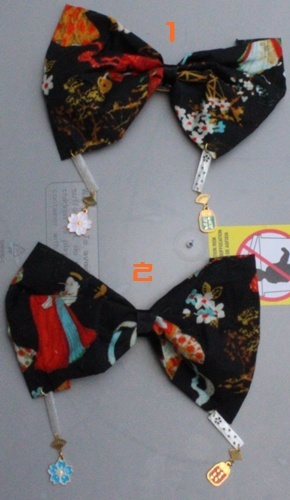 Japanajuku Japanese Geisha Themed Hairbows