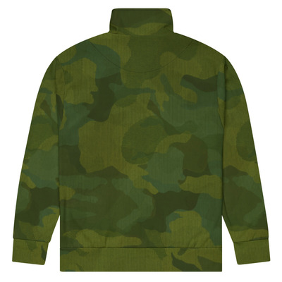 Woodland military camouflage men's track jacket