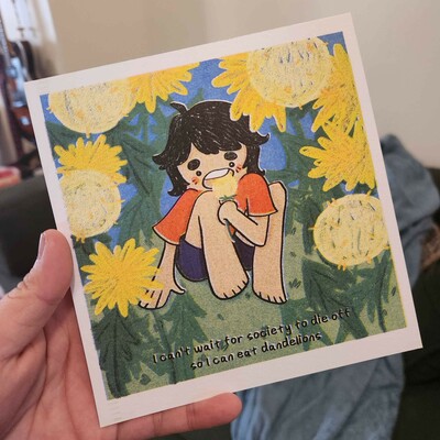 Dandelion print 