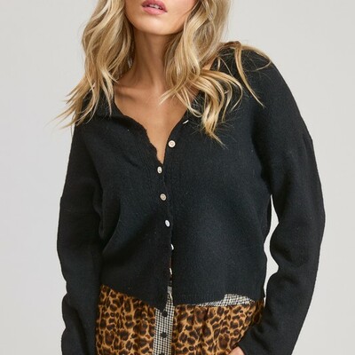 Lightweight button cardigan
