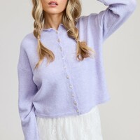 Lightweight Button Cardigan - Thumbnail 1