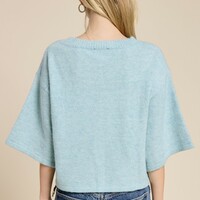 Wide Sleeve Button Cardigan - Thumbnail 2
