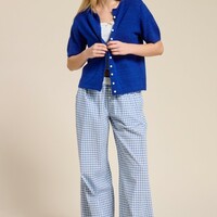 Short Sleeve Button Cardigan - Thumbnail 2