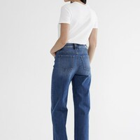 Mica High Rise Wide Leg Jean - Thumbnail 2
