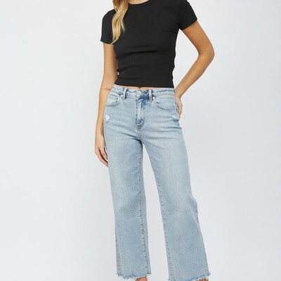 Mica high rise crop jean - Thumbnail 1