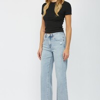 Mica High Rise Crop Jean - Thumbnail 2