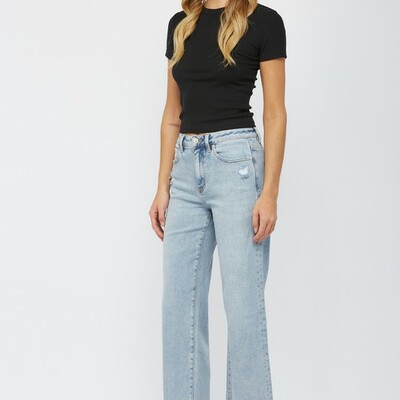 Mica high rise crop jean