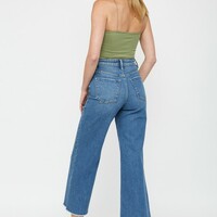 Mica High Rise Crop Jean - Thumbnail 1