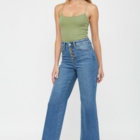 Mica High Rise Crop Jean - Thumbnail 2