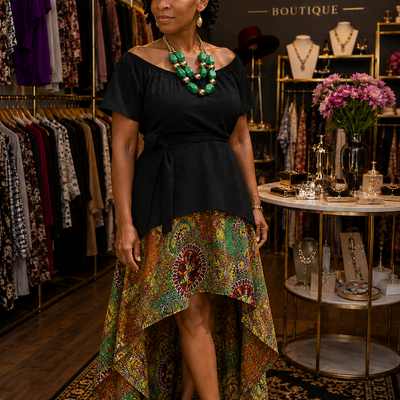 Graceful bloom blouse