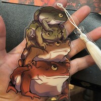 Stack of Toads Book Mark - Thumbnail 1