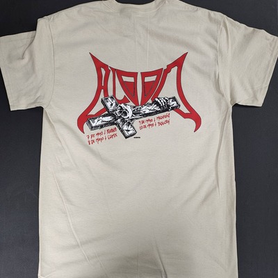 Blood 'méxico tour' sand color t-shirt