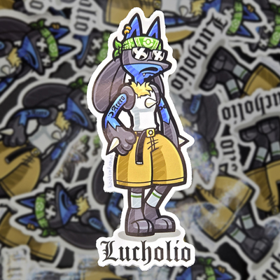 Cholomon sticker - lucholio
