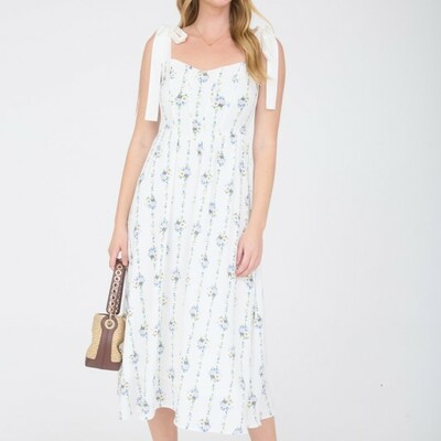Floral corset dress