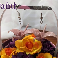 Origami Crane Earrings - Textures Set - Thumbnail 4