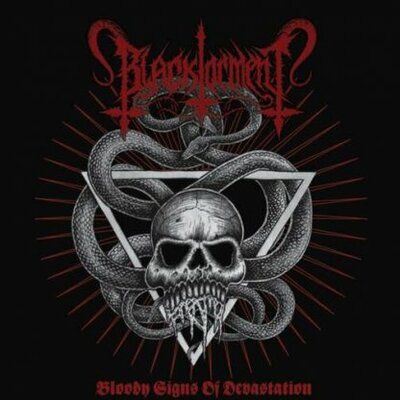 Black torment- bloody signs of devastation