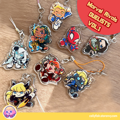 Marvel rivals - phone charms [duelists vol.1]
