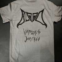 BLOOD 'Impuse to destroy' Charcoal gray  T-Shirt - Thumbnail 1