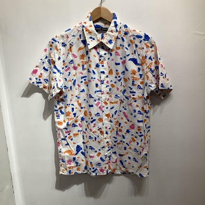 Tsumori chisato men hand-drawing-like shirt