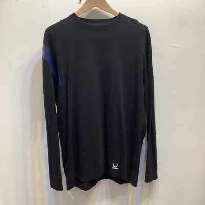 Fred perry x raf simons duct taped black long sleeve 