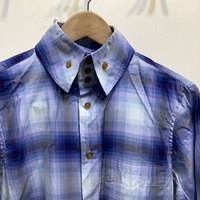 Vivienne Westwood Man blue plaid shirt type 3 - Thumbnail 1