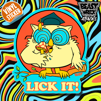 LICK IT Vinyl Sticker