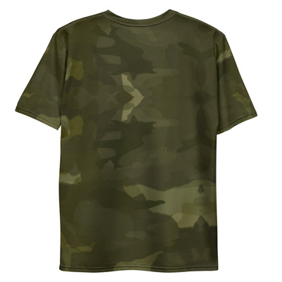 Desert military camouflage men's t-shirt