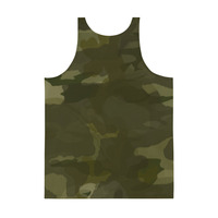 Desert Military Camouflage Men's Tank Top - Thumbnail 1