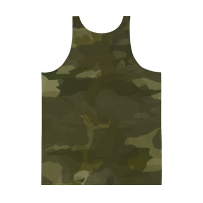 Desert military camouflage men's tank top