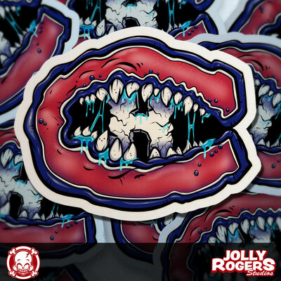 Chomper Sticker