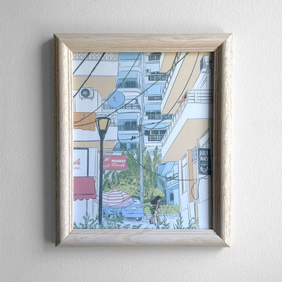 Summer time 8" x 10" print