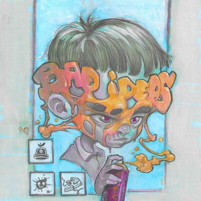 Drawing by moi martos "bad ideas"