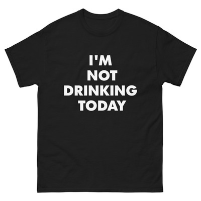 Drunk unisex classic tee