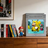 Painting by Dhani Barragan "Not so pocket Game " - Thumbnail 2