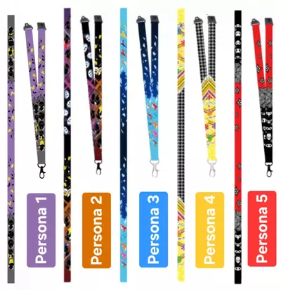 Persona Lanyards
