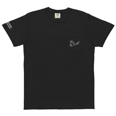 Doom fish unisex pocket t-shirt