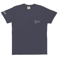 Doom Fish Unisex pocket t-shirt - Thumbnail 2