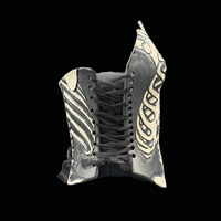 Skeleton 3 piece wearable ceramic corset by: Nicole Moan  - Thumbnail 2