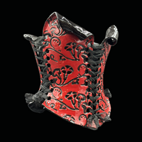 Manjushage wearable ceramic corset by: Nicole Moan - Thumbnail 1