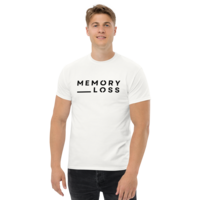 Memory Loss Logo Tee - WHITE [UNISEX] - Thumbnail 1