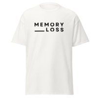 Memory Loss Logo Tee - WHITE [UNISEX] - Thumbnail 5