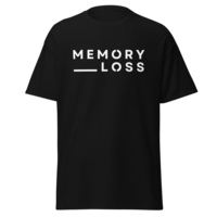 Memory Loss Logo Tee - BLACK [UNISEX] - Thumbnail 6