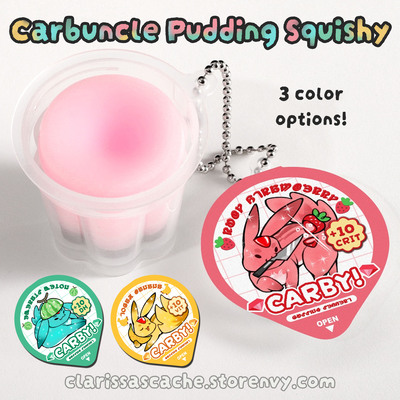Carbuncle pudding squishy