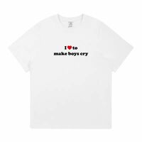 I ❤️ TO MAKE BOYS CRY TEE - Thumbnail 1