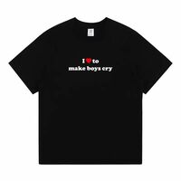 I ❤️ TO MAKE BOYS CRY TEE - Thumbnail 2