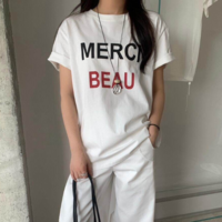 MECI BEAU PRINT TEE - Thumbnail 2