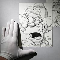Choose Your Original Drawing “Astonished” by Dhani Barragan - Thumbnail 6