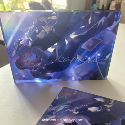 "star trail" acrylic block
