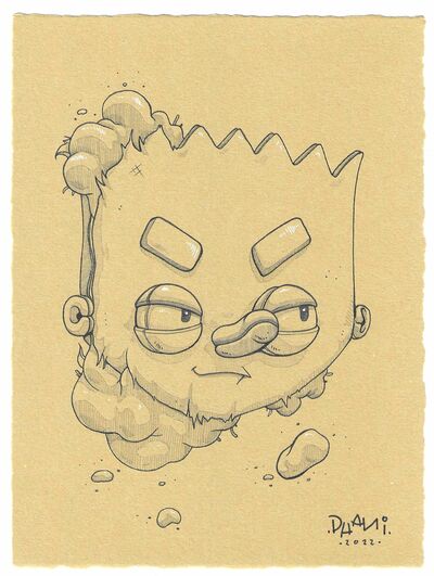 Drawing by Dhani Barragan "Deconstructed Stewart" 